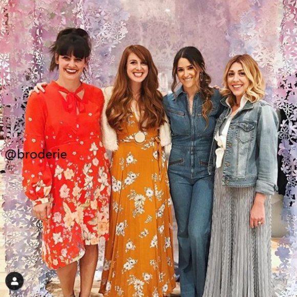 Anthropologie Moulinette Soeurs Lily Print Dress silk size 2 new - Picture 7 of 8